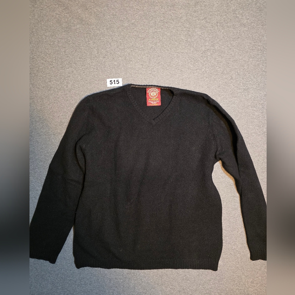 Springfield Medium WomensBlack Wool Sweater
